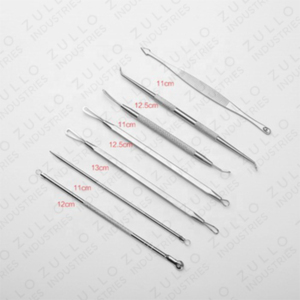 Professional 7 Piece Stainless Steel Acne <b>Blackhead</b> <b>Extractor</b> Kit Comedone Pimple and Blemish Removal Tools - Product Image 3