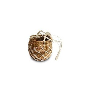 ตะกร้ามาคราเม่ทำมือจากผ้าฝ้ายคุณภาพสูง ขายส่ง ขนาดตามสั่ง สำหรับร้านสะดวกซื้อ ตกแต่งศิลปะ ดีไซน์สวยงาม - Product Image 3