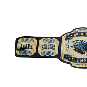 เข็มขัดแชมป์ Saint John Sea Dogs ดีไซน์พรีเมียม สีน้ำเงินและสีทอง คุณภาพพรีเมียม สำหรับแฟนๆ และนักสะสม - Product Image 3