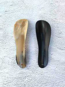 SALEEM INTERNATIONAL Chausse-pied personnalisable en corne naturelle, écologique, fait main, finition polie, grande taille, design moderne, naturel - Product Image 4