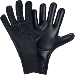 MILIENZ SPORTS APPAREL Guantes de Portero de Fútbol de Látex Rojo y Negro Antideslizantes Transpirables con Cierre de Cordón Unisex Sublimados - Product Image 1