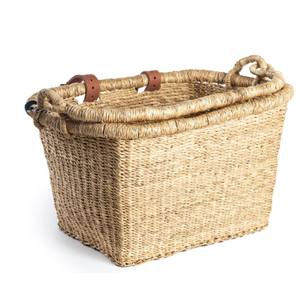 Panier de vélo universel en jonc de mer imperméable |   Panier avant à fixation rapide pour vélos électriques et trottinettes - Product Image 2