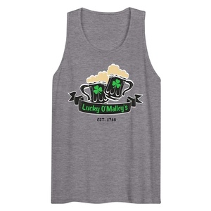 Polyester Coton CasualTrendy Hommes Débardeur Gilet Confortable Singlet Style Tricoté Jersey Sérigraphié Poche Débardeur - Product Image 4