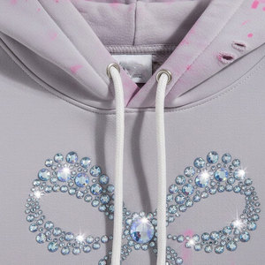 Sweat-shirts pour hommes avec strass, qualité supérieure, streetwear, parfaits pour les sorties nocturnes et l'usage quotidien - Product Image 5