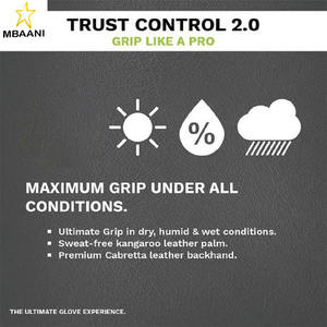 Gant de golf pour homme toutes saisons, blanc/noir, paume en cuir de kangourou, dos en cuir Cabretta, approuvé par les professionnels, anti-transpiration - Product Image 6