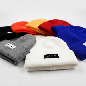 Wholesale <b>Mens</b> Knit Beanie Custom Logo Embroidered Cuffed Winter <b>Hat</b> <b>Warm</b> Streetwear Headwear Supplier - Product Image 4
