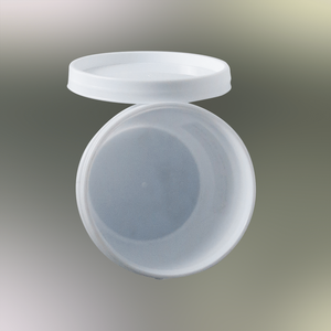 Cubo Cilíndrico Blanco de Plástico PP Folin con Tapa Hermética, Capacidad de 1L, Ecológico, para Almacenamiento de Pintura - Product Image 5