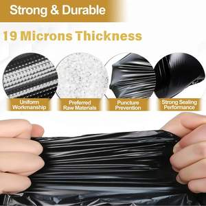 Bolsas de Basura Comerciales Resistentes TH GB-008 de 55-60 Galones, Color Negro, Paquete de 100 Unidades, para Hoteles y Resorts de Lujo - Product Image 4