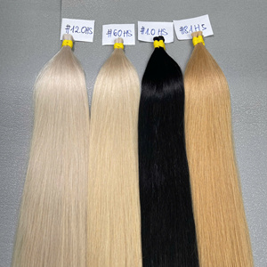 ผมคนแบบตรงหลายสีผมดิบจากเวียดนามผม100% จำนวนมากแบบพรีเมี่ยม - Product Image 5