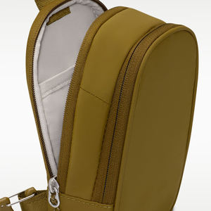 Nouveau design – Sac banane/bandoulière en nylon rayé avec fermeture éclair pour femme – Sac de poitrine tactique tendance pour l'été - Product Image 5