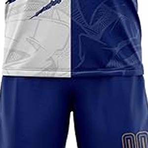 ชุดเสื้อฟุตบอลสีโลโก้แบบกำหนดเอง ผ้าตาข่ายระบายอากาศ ซับลิเมชั่น แห้งเร็ว ชุดทีมฟุตบอล  โหลดข้อมูลโดย Dress Sports - Product Image 3