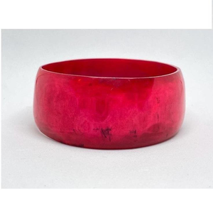 Bol en résine époxy transparente avec fleurs séchées, pièce décorative artisanale artistique pour la maison - Product Image 3