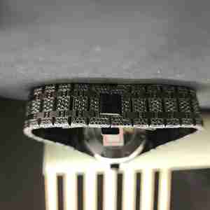 Elegant Fashion Mossianite Diamond Luxury Stainless Steel Round Case Baguette Dial Analog ETA Movement Unisex <b>Watch</b> - Product Image 6