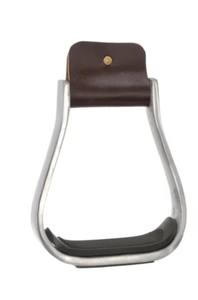 Estribos de Aluminio Premium con Cuero y Almohadillas de Goma Antideslizantes, Diseño Ecuestre Clásico y Ligero para Entrenamiento de Equitación, Venta al Por Mayor - Product Image 4