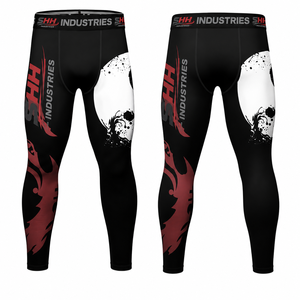Vêtements de sport de compression pour hommes, design personnalisé, polyester et spandex, sublimation intégrale, vente en gros, best-seller pour MMA et BJJ. - Product Image 6