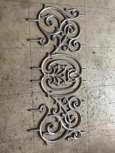 Elegant Traditional Iron Scroll Baluster Decorative Architectural Accent Component Premium Custom <b>Railing</b> Flourish - Product Image 3