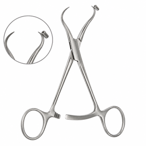 Pinzas de reducción ósea con guía, instrumento quirúrgico ortopédico de acero inoxidable para reducción de fracturas, certificado CE, reutilizable - Product Image 1