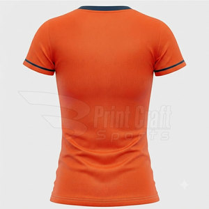 Desain Baru Kaos Softball O-Neck MOQ Rendah Pakaian Olahraga Luar Ruangan Kaos Softball O-Neck Bernapas - Product Image 3