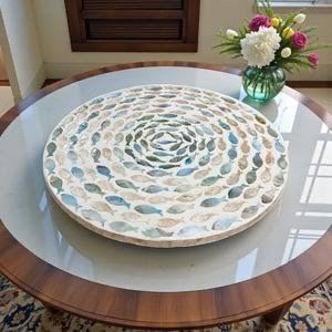 ILAHI's MOP Double Tier Vintage Style Handmade Waterproof Lightweight Dust-Proof Multifunctional Adjustable Spice Storage <b>Lazy</b> - Product Image 1
