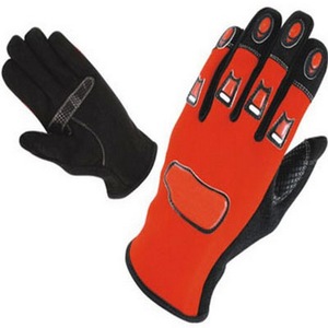 Gants de motocross RacingMaster, entièrement en PU, antidérapants, pour usage extérieur, fermeture auto-agrippante pour homme - Product Image 4