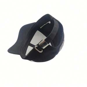 Casquettes de baseball sportives à 6 panneaux, logo personnalisé, unies, sans motif, avec fermeture snapback - Product Image 5