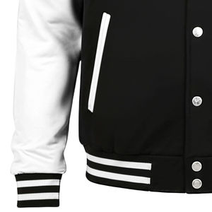 Veste de style universitaire avec construction respirante pour un confort optimal, veste de style universitaire pour homme au look classique, vestes en laine et en cuir pour homme - Product Image 2