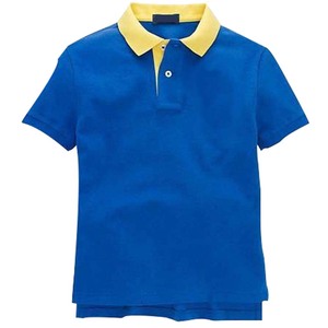 Vente en gros de chemises à manches courtes pour hommes de haute qualité, en tricot solide, avec logo personnalisé, votre propre marque, écologiques - Product Image 1