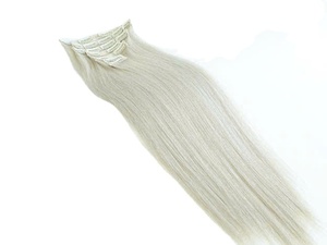 Extensiones de cabello con clip fáciles de usar, cabello humano vietnamita 100% súper sedoso y reutilizable, sin enredos grandes en stock - Product Image 6