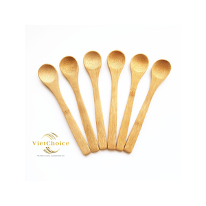 Vietchoice Caddy court en bois naturel écologique avec cuillère ronde pour cadeaux d'affaires du Vietnam de haute qualité - Product Image 5