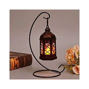 Portavelas Colgante de Hierro Vintage, Nuevo Portavelas Decorativo con Diseño Vintage - Product Image 1