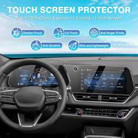 Protection d'écran de voiture pour écran tactile de navigation, film protecteur d'écran, taille personnalisée, verre trempé, résistant à la saleté, accessoires de voiture
