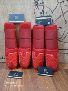 BRAND ZONE Protège-tendons en néoprène pour chevaux, ensemble de 4 protections pour les jambes, comprenant deux protections avant et deux protections arrière - Product Image 1