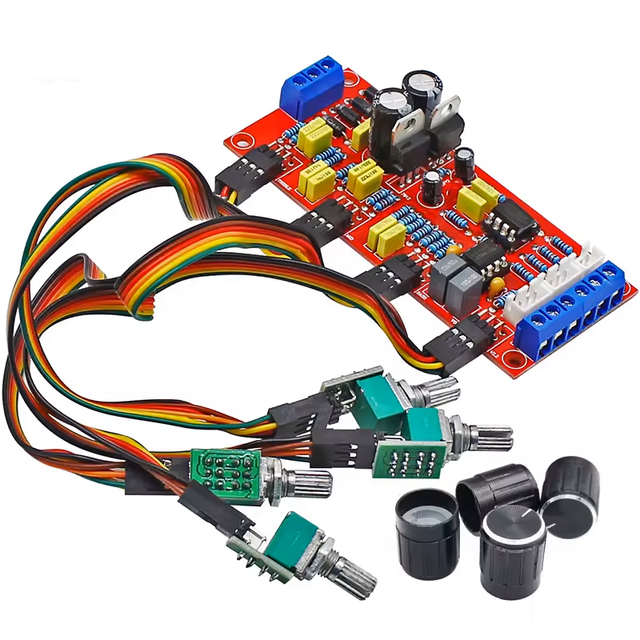 HIFI Audiophile NE5532 Operational Amplifier Mid High Low Frequencies Power Amplifier SMD Mounting Sound Tuning