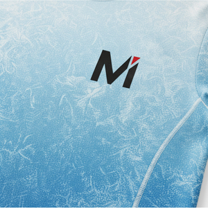 T-shirt de compression sublimé pour homme, imprimé réfléchissant, respirant, pour yoga et gym, coupe ajustée élastique, vêtement de fitness - Product Image 5