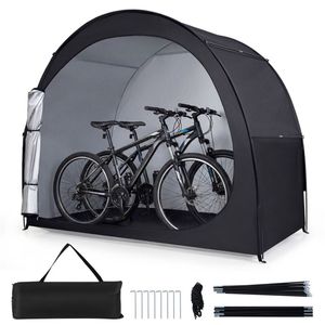 Tenda/Copertura Impermeabile per Biciclette da Esterno 83x48x67 Pollici per 2 Bici - Product Image 1