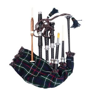 Scottish Highland Palissandre Noir Cornemuse Mackenzie avec Livre Tutor Gratuit - Product Image 2