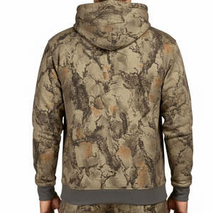 Sudadera con Capucha de Caza Personalizada OEM, Chaqueta de Invierno Unisex para Exteriores, Transpirable, de Secado Rápido, Impermeable, con Forro Polar, Mezcla de Algodón para Cazadores de Ciervos - Product Image 2