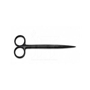 Black Coated Surgical Metzenbaum <b>Scissors</b> Manual Professional Tool for Salon and Daily Use - Product Image 3