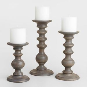 Remarkable Wooden Candle <b>Holder</b> Decorative Statement Piece Enhancing Interior Ambiance With Natural Wooden Beauty - Product Image 3