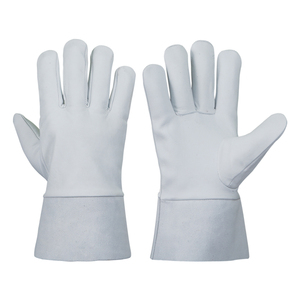 Gants de soudage TIG en cuir de chèvre de qualité supérieure, résistants à la chaleur, légers, à croûte naturelle, avec pouce Keystone, pour soudeurs - Product Image 5