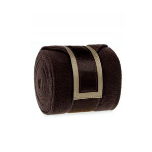 New Design Eco-Friendly Unisex Equestrian Horse Riding Bandages 100% Cotton Winter Embroidered Elastic Soft Fleece - Product Image 3