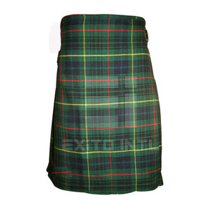 Jupe plissée mini en tricot extensible respirant pour femme, taille haute, coupe trapèze, décontractée, pour l'automne et l'hiver - Product Image 2