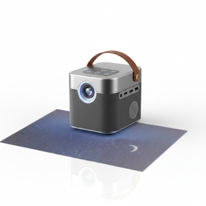 Mini projecteur haute performance 1080P, projecteur laser portable 150 lumens, compatible 3D, Android, batterie intégrée (2h), bureau - Product Image 2