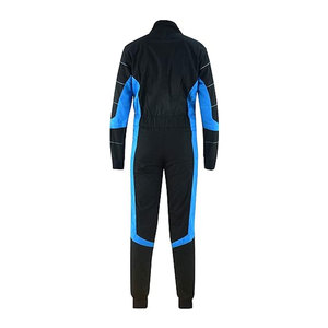 Traje de Motociclismo para Hombre, Manga Larga, Color Negro y Azul, Transpirable, para Todas las Temporadas, 100% Genuino, Calidad Premium - Product Image 2