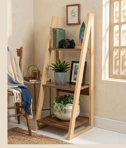 <b>Wall</b> <b>Mounted</b> Wooden Waterproof Modern Bathroom <b>Shelf</b> Set 3 Tier Organizer with Multifunction Design for Vanity Cosmetics Bottles - Product Image 4