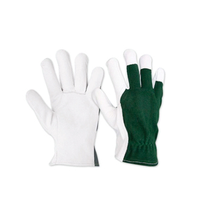 Gants de travail respirants Holy Signs International HSI-0012 en cuir souple, résistants aux déchirures et aux perforations, avec manchette de sécurité - Product Image 1