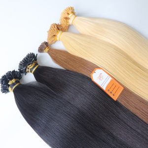 Tendance chaude 2025 kératine I pointe Extensions de cheveux couleur personnalisée 100% faisceaux de cheveux crus vietnamiens 100g soyeux lisse Remy cheveux - Product Image 2