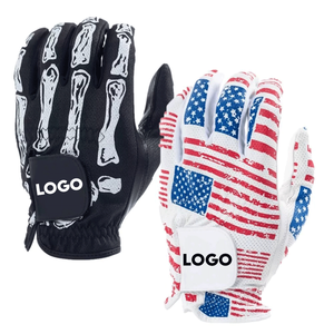 Gants de golf pour hommes en cuir véritable de qualité supérieure, personnalisables, couleurs sur mesure, prix de gros. - Product Image 5