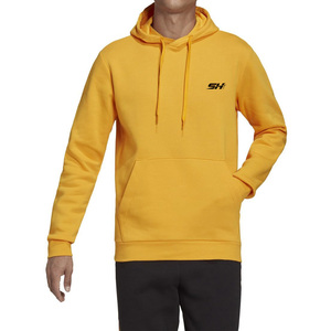 Sweat à capuche personnalisé pour homme en molleton 100 % coton respirant, coupe classique, couleur unie, avec poche, hiver, 300g, en coton mélangé basique - Product Image 1