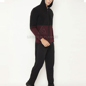 ชุดวอร์มผ้าฟลีซแบบ OEM แขนยาว เนื้อผ้าเบา ชุดวอร์มผ้าฟลีซยอดนิยม ทรงเข้ารูป - Product Image 2